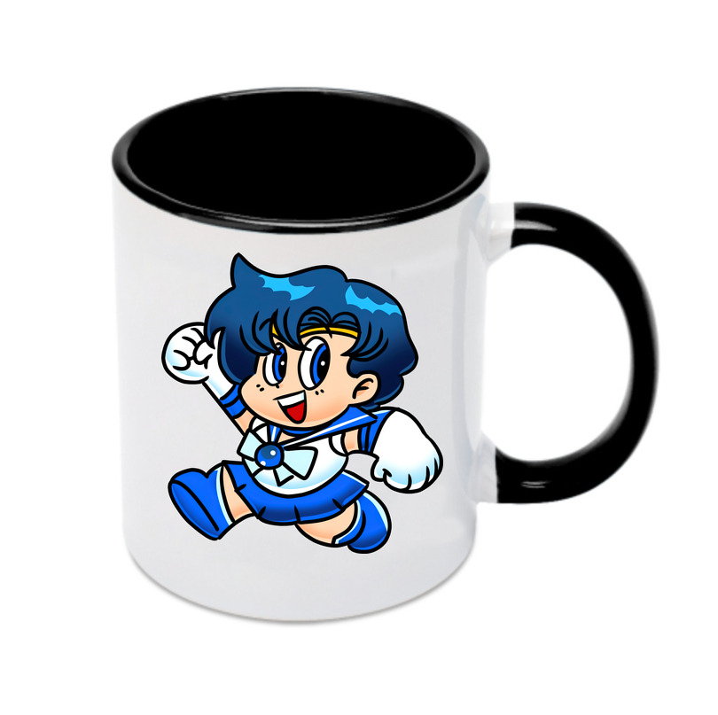 （画像用） 美少女戦士セーラームーン 水野 亜美 みずの あみ Sailor Moon Mizuno Ami カラーマグカップ