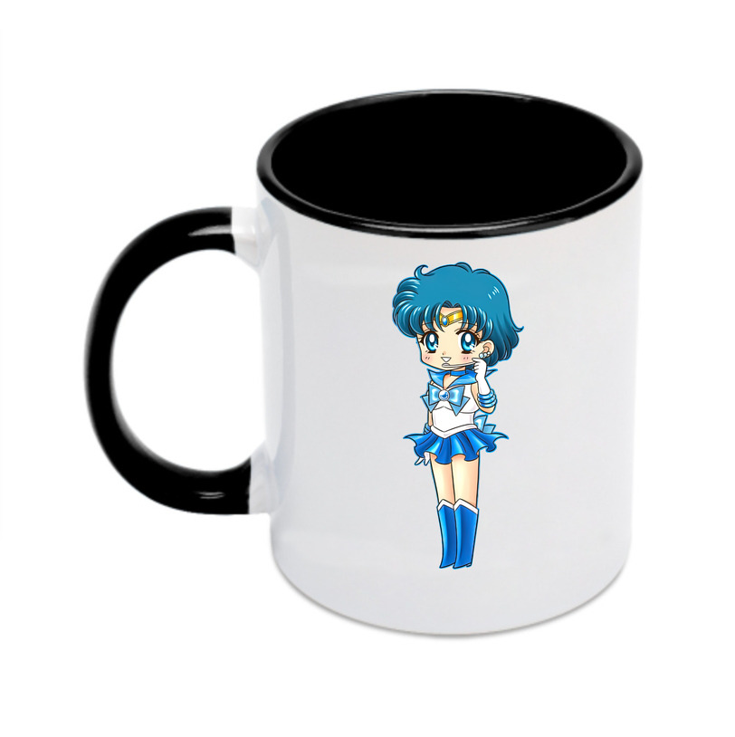 （画像用） 美少女戦士セーラームーン 水野 亜美 みずの あみ Sailor Moon Mizuno Ami カラーマグカップ