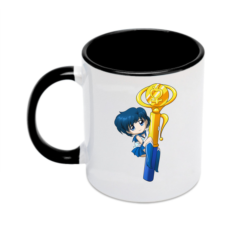 （画像用） 美少女戦士セーラームーン 水野 亜美 みずの あみ Sailor Moon Mizuno Ami カラーマグカップ
