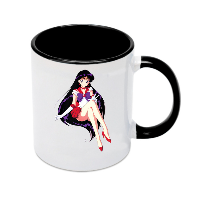 （画像用） 美少女戦士セーラームーン 火野レイ ひの レイ Sailor Moon Hino Rei （セーラーマーズ,Sailor Mars） カラーマグカップ