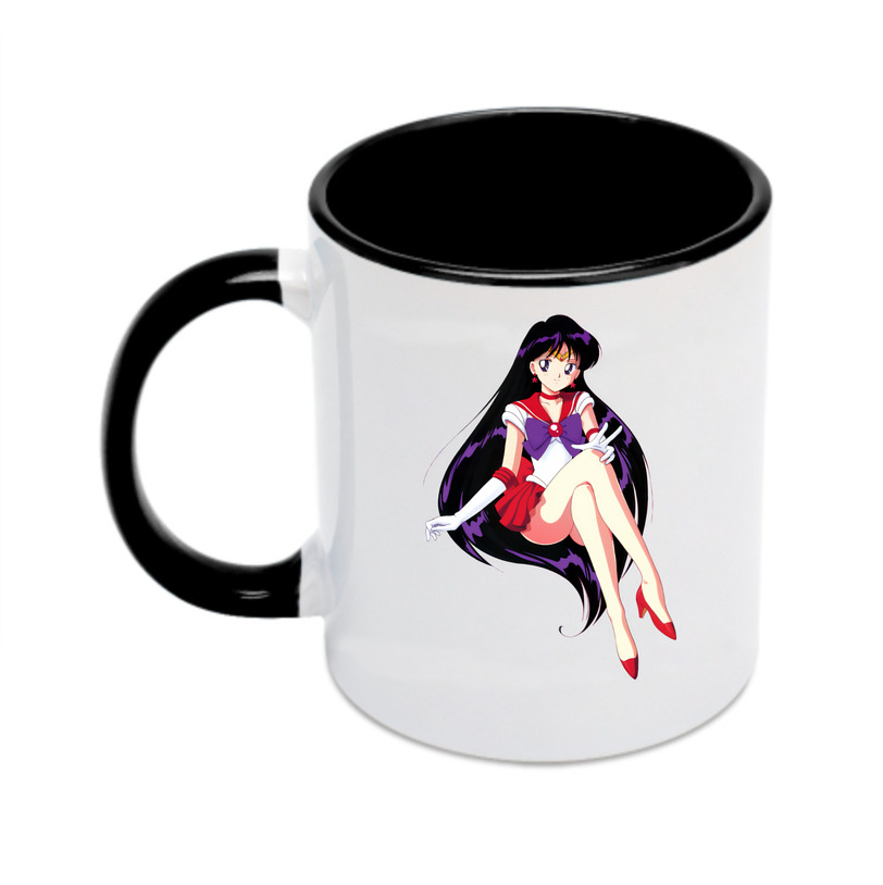 （画像用） 美少女戦士セーラームーン 火野レイ ひの レイ Sailor Moon Hino Rei （セーラーマーズ,Sailor Mars） カラーマグカップ
