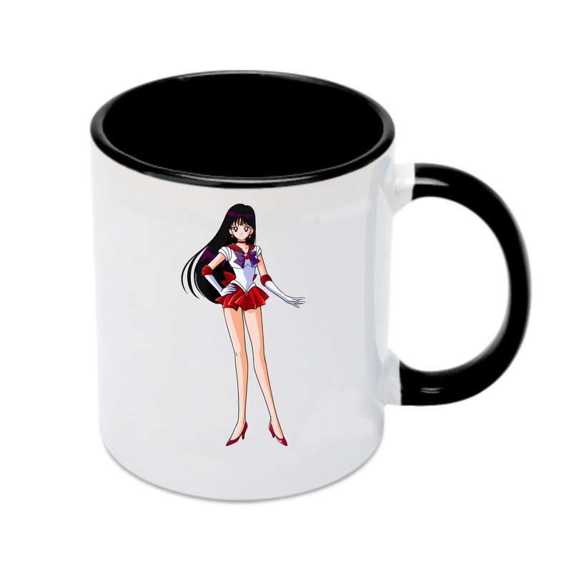 （画像用） 美少女戦士セーラームーン 火野レイ ひの レイ Sailor Moon Hino Rei （セーラーマーズ,Sailor Mars） カラーマグカップ
