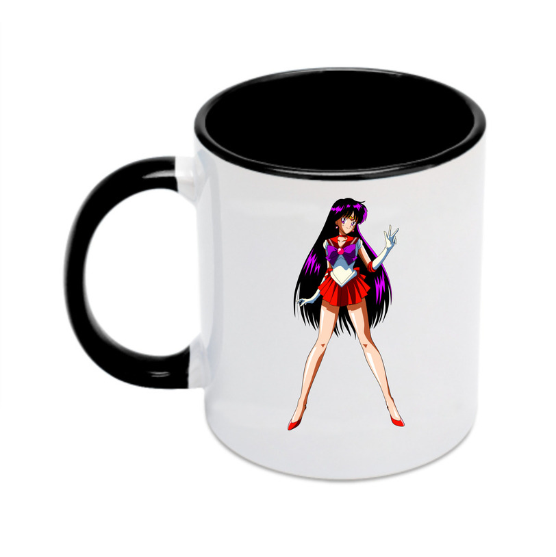 （画像用） 美少女戦士セーラームーン 火野レイ ひの レイ Sailor Moon Hino Rei （セーラーマーズ,Sailor Mars） カラーマグカップ