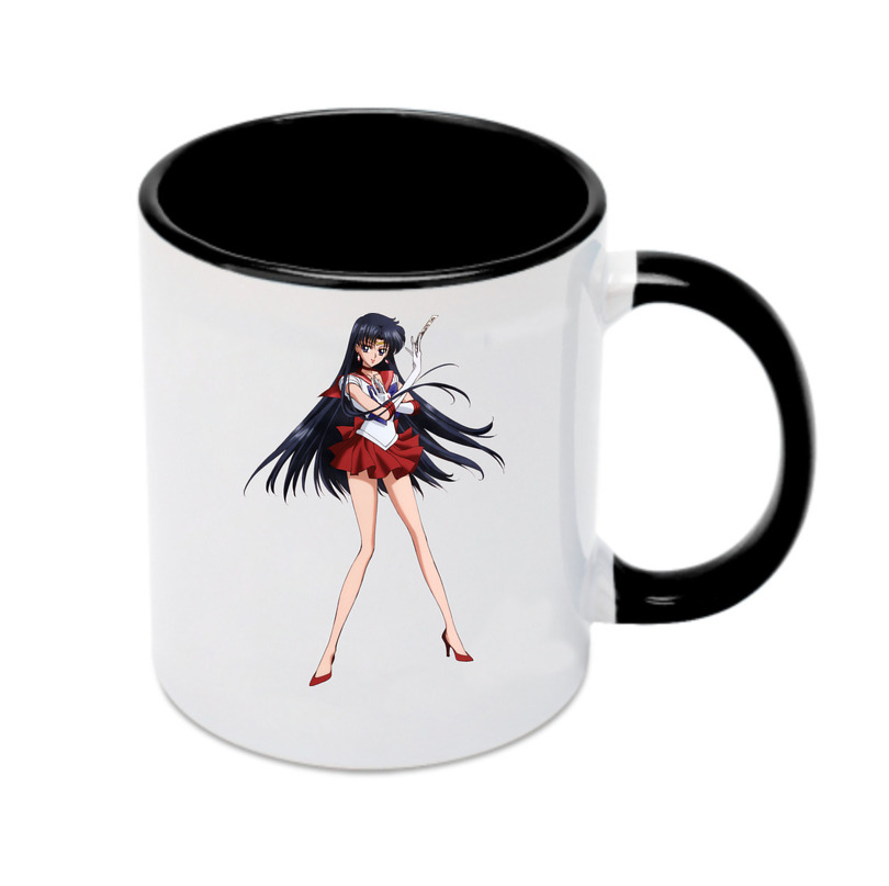 （画像用） 美少女戦士セーラームーン 火野レイ ひの レイ Sailor Moon Hino Rei （セーラーマーズ,Sailor Mars） カラーマグカップ
