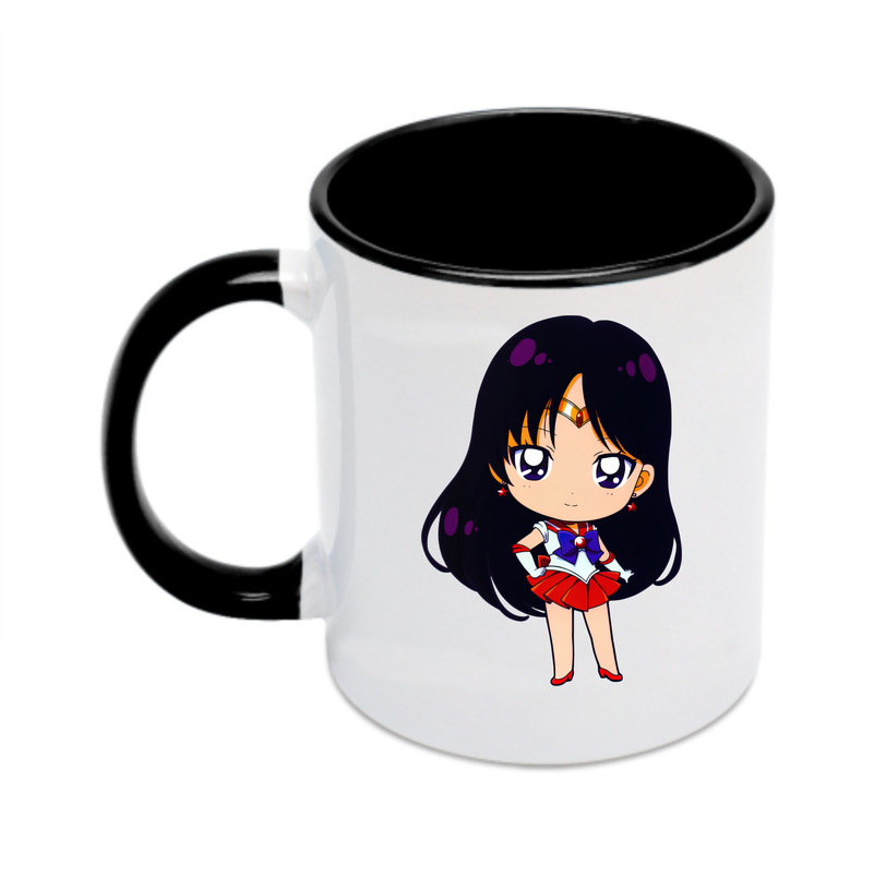 （画像用） 美少女戦士セーラームーン 火野レイ ひの レイ Sailor Moon Hino Rei （セーラーマーズ,Sailor Mars） カラーマグカップ
