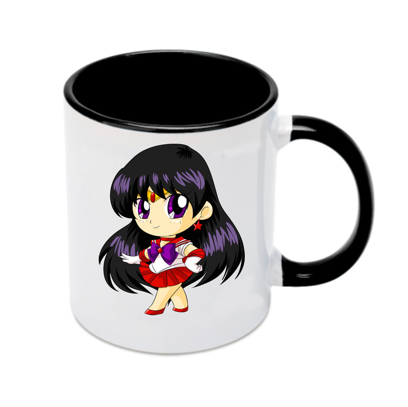 （画像用） 美少女戦士セーラームーン 火野レイ ひの レイ Sailor Moon Hino Rei （セーラーマーズ,Sailor Mars） カラーマグカップ
