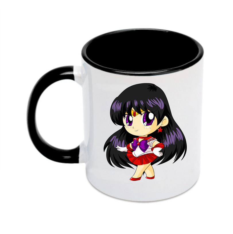 （画像用） 美少女戦士セーラームーン 火野レイ ひの レイ Sailor Moon Hino Rei （セーラーマーズ,Sailor Mars） カラーマグカップ