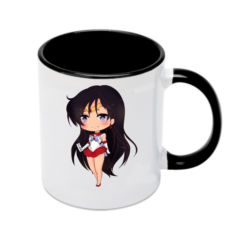 （画像用） 美少女戦士セーラームーン 火野レイ ひの レイ Sailor Moon Hino Rei （セーラーマーズ,Sailor Mars） カラーマグカップ