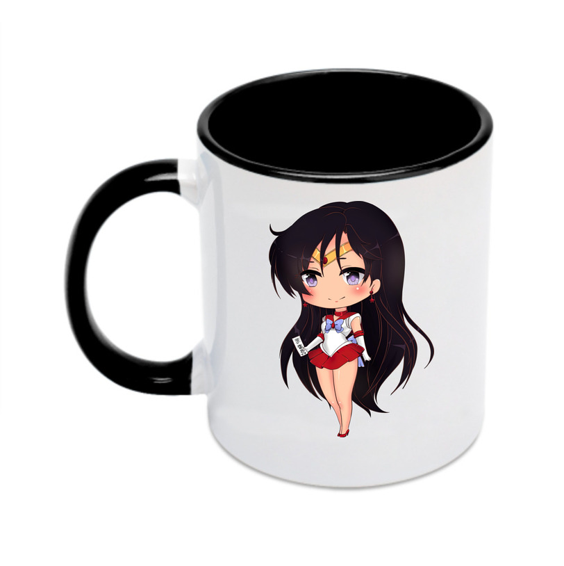 （画像用） 美少女戦士セーラームーン 火野レイ ひの レイ Sailor Moon Hino Rei （セーラーマーズ,Sailor Mars） カラーマグカップ