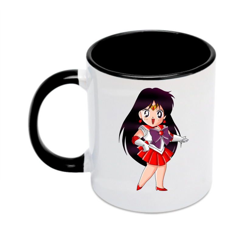（画像用） 美少女戦士セーラームーン 火野レイ ひの レイ Sailor Moon Hino Rei （セーラーマーズ,Sailor Mars） カラーマグカップ