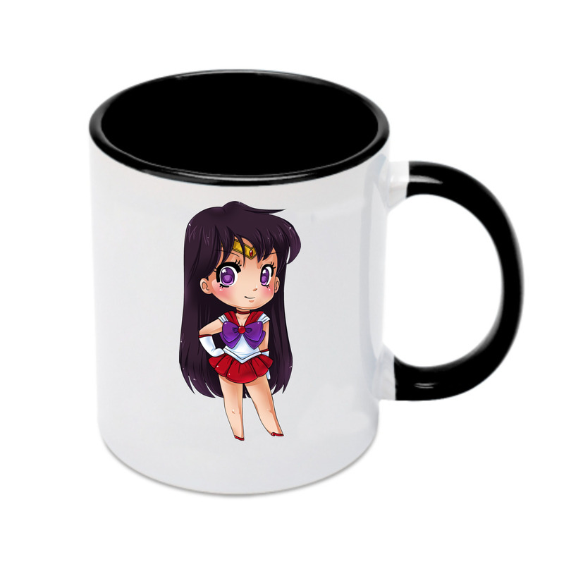 （画像用） 美少女戦士セーラームーン 火野レイ ひの レイ Sailor Moon Hino Rei （セーラーマーズ,Sailor Mars） カラーマグカップ