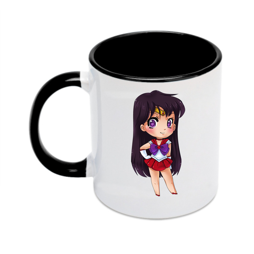 （画像用） 美少女戦士セーラームーン 火野レイ ひの レイ Sailor Moon Hino Rei （セーラーマーズ,Sailor Mars） カラーマグカップ
