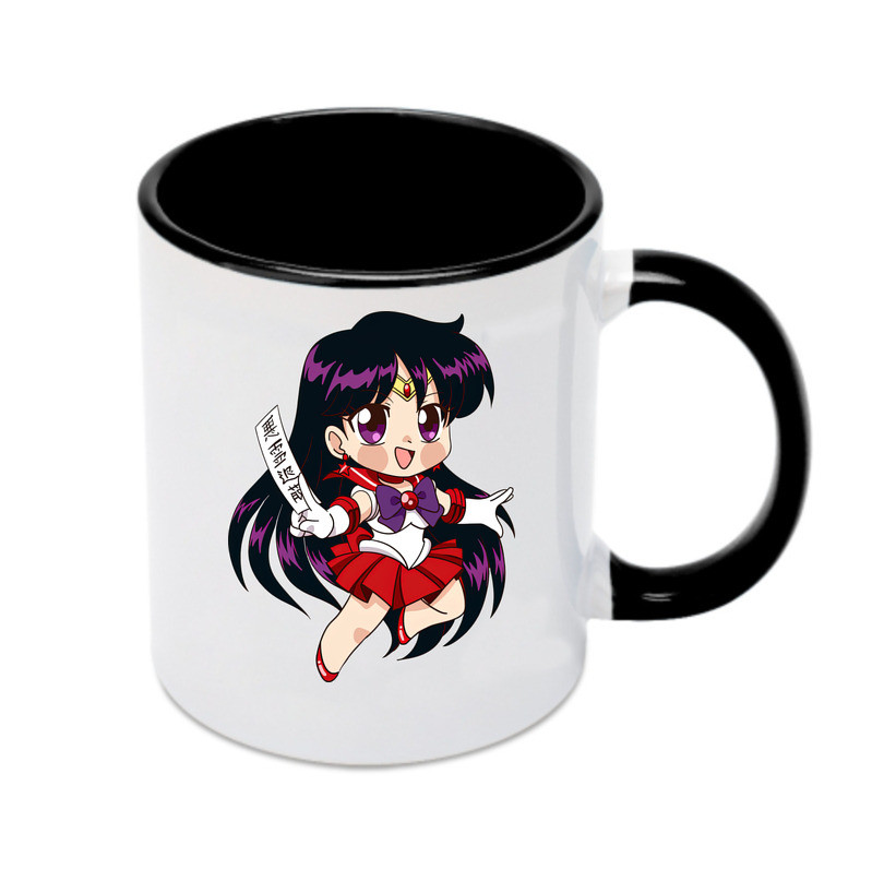 （画像用） 美少女戦士セーラームーン 火野レイ ひの レイ Sailor Moon Hino Rei （セーラーマーズ,Sailor Mars） カラーマグカップ