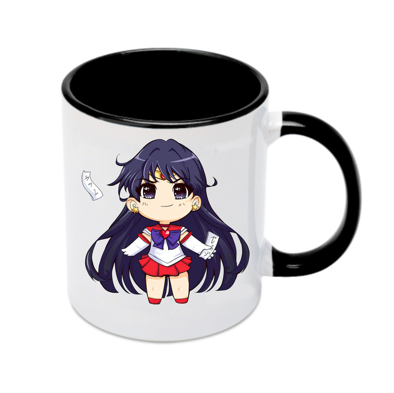（画像用） 美少女戦士セーラームーン 火野レイ ひの レイ Sailor Moon Hino Rei （セーラーマーズ,Sailor Mars） カラーマグカップ