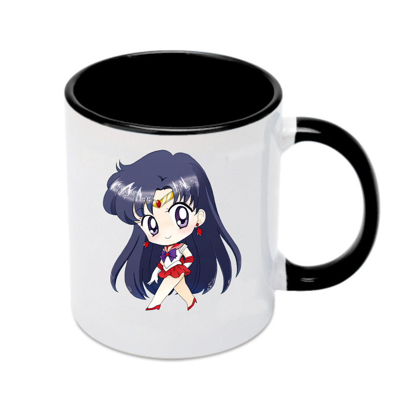 （画像用） 美少女戦士セーラームーン 火野レイ ひの レイ Sailor Moon Hino Rei （セーラーマーズ,Sailor Mars） カラーマグカップ