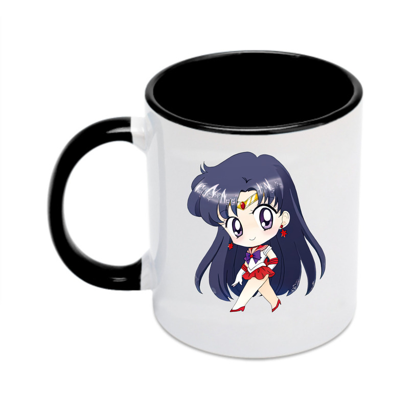 （画像用） 美少女戦士セーラームーン 火野レイ ひの レイ Sailor Moon Hino Rei （セーラーマーズ,Sailor Mars） カラーマグカップ