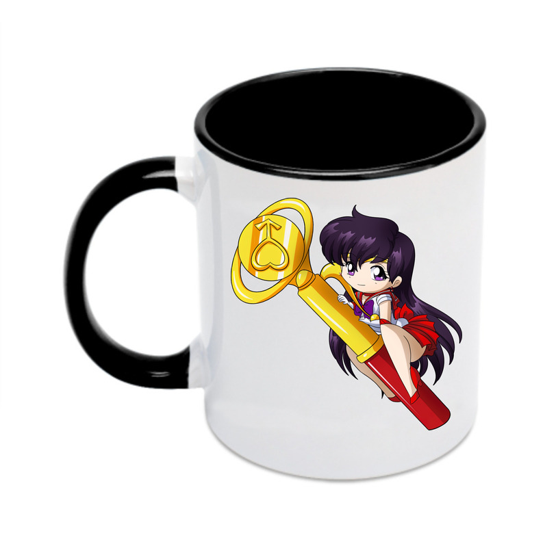 （画像用） 美少女戦士セーラームーン 火野レイ ひの レイ Sailor Moon Hino Rei （セーラーマーズ,Sailor Mars） カラーマグカップ