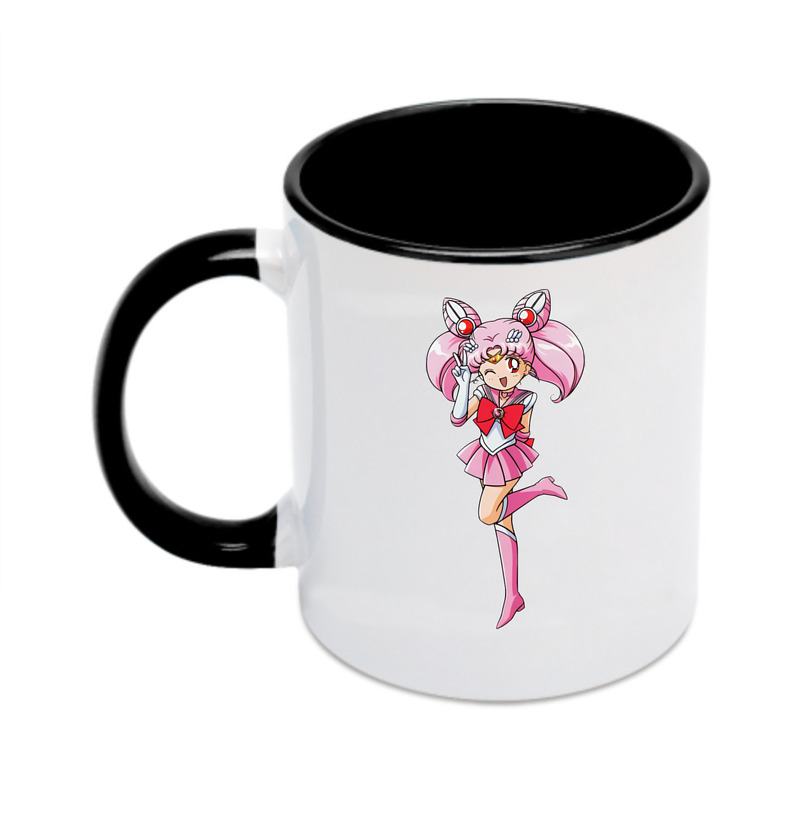 （画像用） 美少女戦士セーラームーン ちびうさ Sailor Moon Chibiusa Tsukino Usagi Small Lady Serenity カラーマグカップ