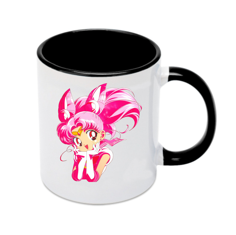 （画像用） 美少女戦士セーラームーン ちびうさ Sailor Moon Chibiusa Tsukino Usagi Small Lady Serenity カラーマグカップ