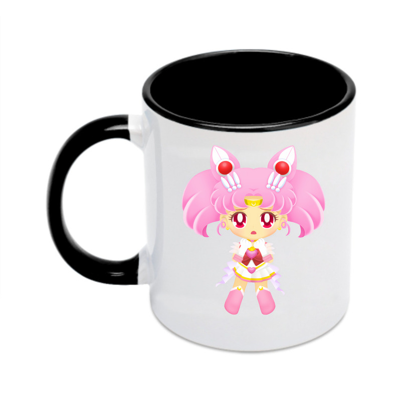 （画像用） 美少女戦士セーラームーン ちびうさ Sailor Moon Chibiusa Tsukino Usagi Small Lady Serenity カラーマグカップ