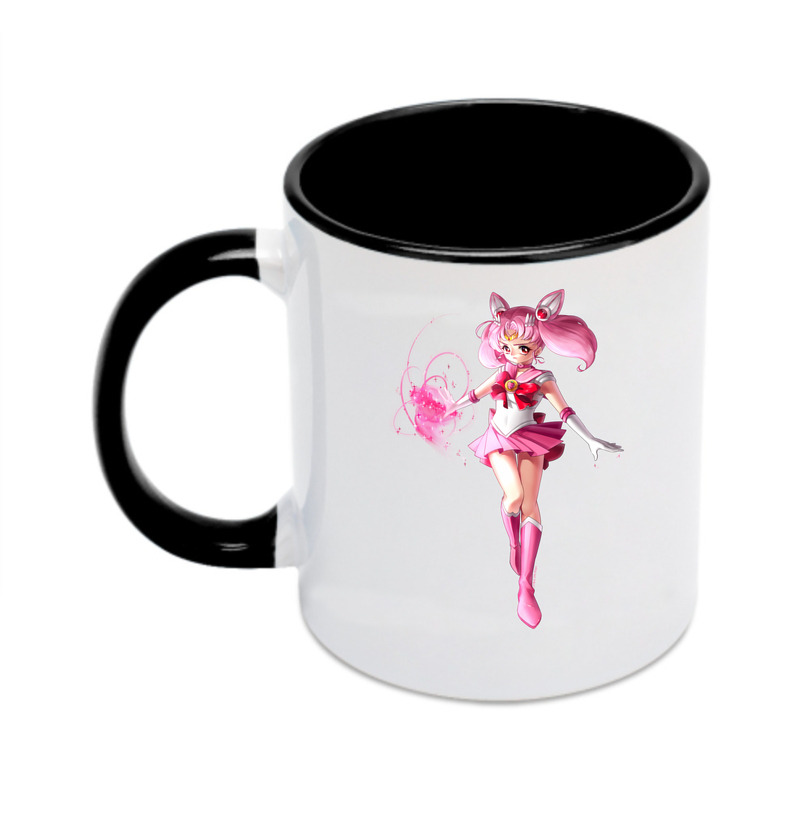 （画像用） 美少女戦士セーラームーン ちびうさ Sailor Moon Chibiusa Tsukino Usagi Small Lady Serenity カラーマグカップ