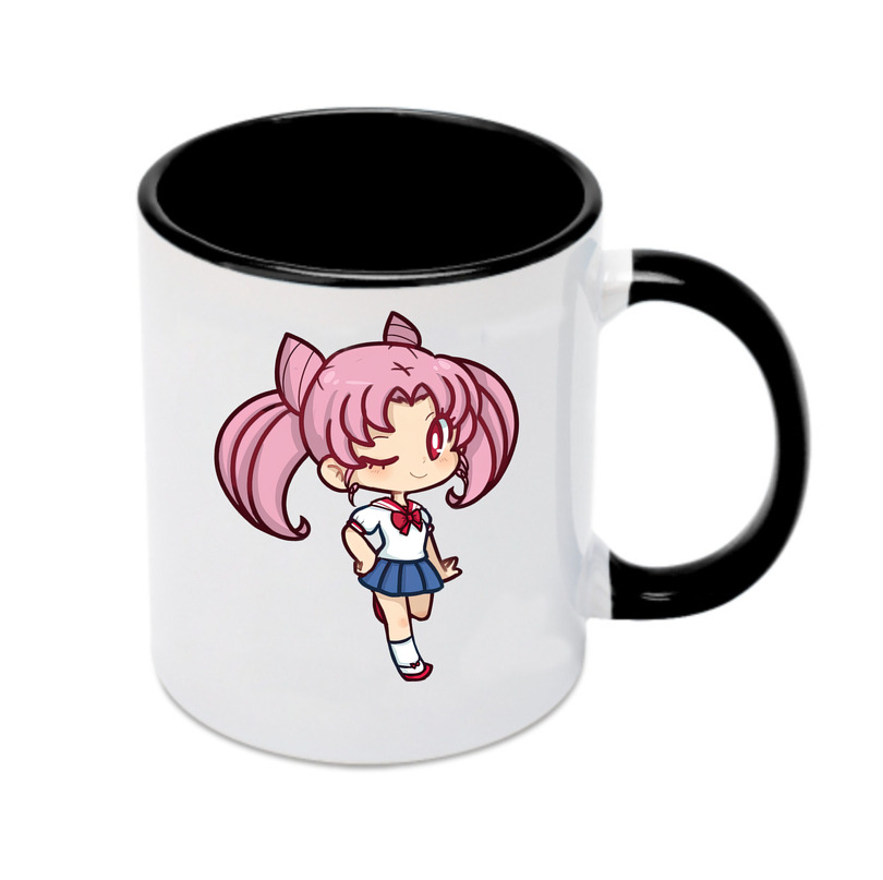 （画像用） 美少女戦士セーラームーン ちびうさ Sailor Moon Chibiusa Tsukino Usagi Small Lady Serenity カラーマグカップ