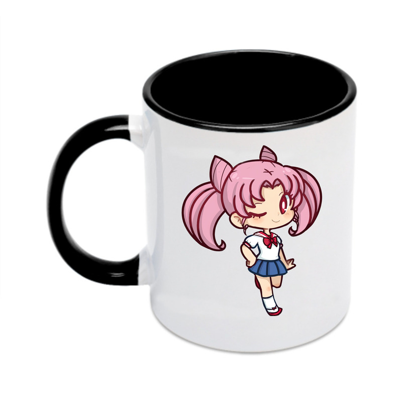 （画像用） 美少女戦士セーラームーン ちびうさ Sailor Moon Chibiusa Tsukino Usagi Small Lady Serenity カラーマグカップ