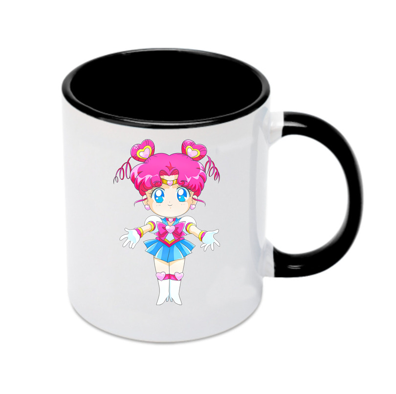 （画像用） 美少女戦士セーラームーン ちびうさ Sailor Moon Chibiusa Tsukino Usagi Small Lady Serenity カラーマグカップ
