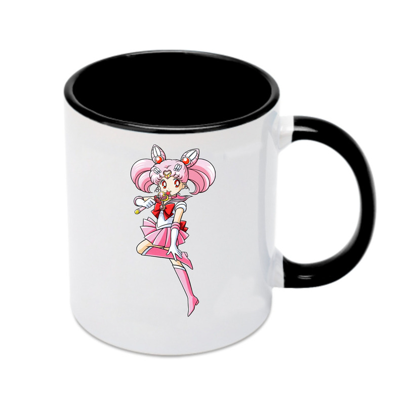 （画像用） 美少女戦士セーラームーン ちびうさ Sailor Moon Chibiusa Tsukino Usagi Small Lady Serenity カラーマグカップ