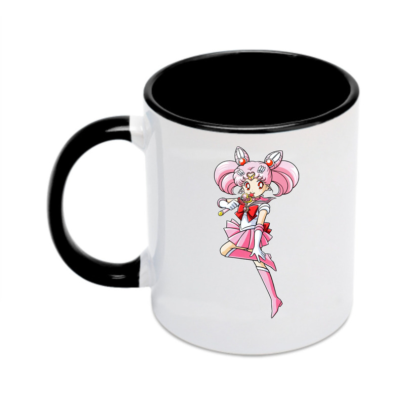 （画像用） 美少女戦士セーラームーン ちびうさ Sailor Moon Chibiusa Tsukino Usagi Small Lady Serenity カラーマグカップ