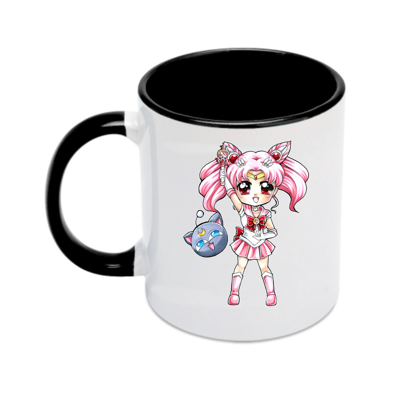 （画像用） 美少女戦士セーラームーン ちびうさ Sailor Moon Chibiusa Tsukino Usagi Small Lady Serenity カラーマグカップ