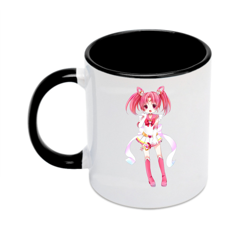 （画像用） 美少女戦士セーラームーン ちびうさ Sailor Moon Chibiusa Tsukino Usagi Small Lady Serenity カラーマグカップ