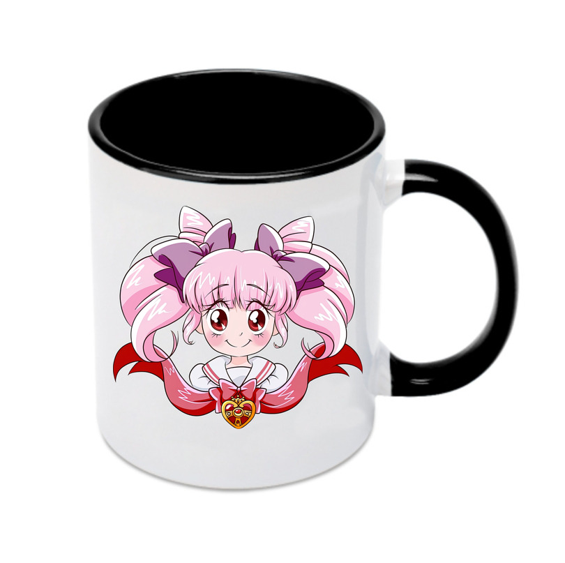 （画像用） 美少女戦士セーラームーン ちびうさ Sailor Moon Chibiusa Tsukino Usagi Small Lady Serenity カラーマグカップ