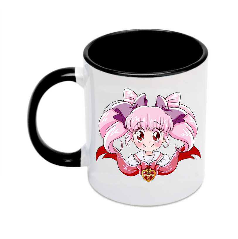 （画像用） 美少女戦士セーラームーン ちびうさ Sailor Moon Chibiusa Tsukino Usagi Small Lady Serenity カラーマグカップ