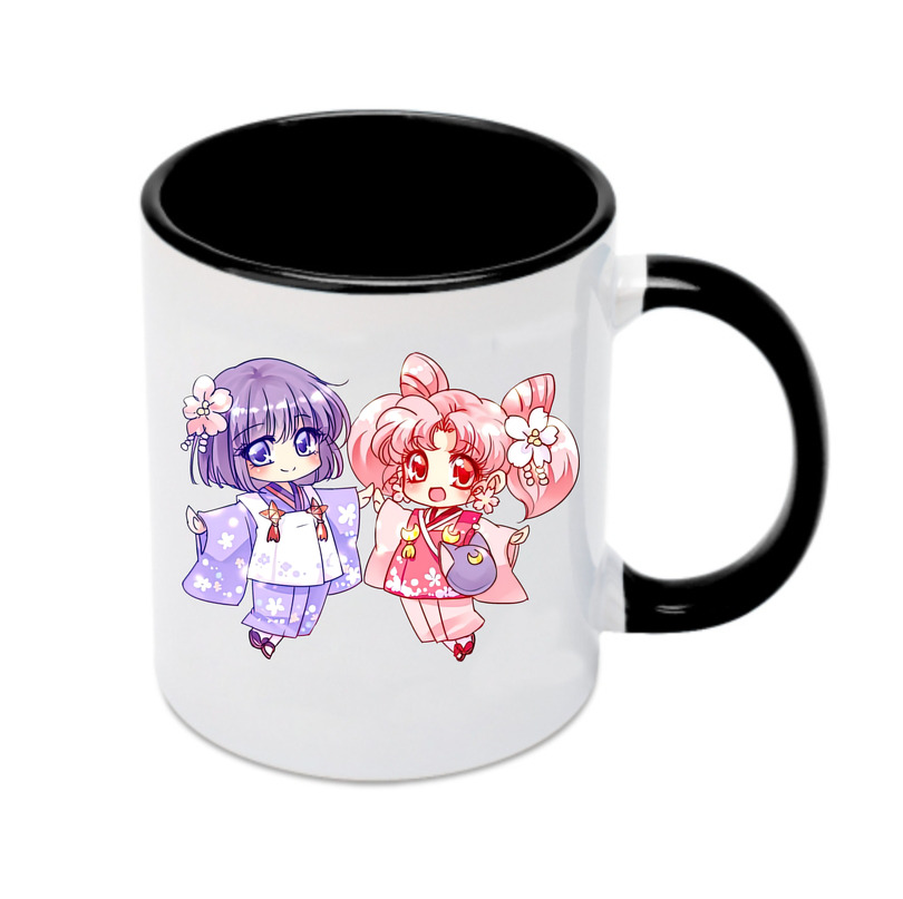 （画像用） 美少女戦士セーラームーン ちびうさ Sailor Moon Chibiusa Tsukino Usagi Small Lady Serenity カラーマグカップ