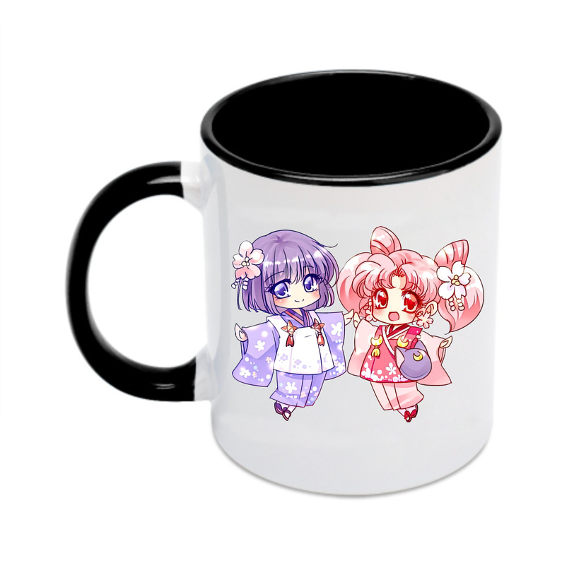 （画像用） 美少女戦士セーラームーン ちびうさ Sailor Moon Chibiusa Tsukino Usagi Small Lady Serenity カラーマグカップ