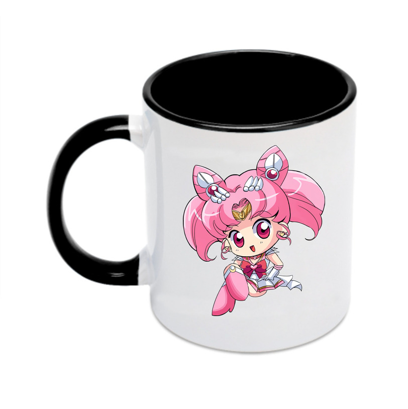 （画像用） 美少女戦士セーラームーン ちびうさ Sailor Moon Chibiusa Tsukino Usagi Small Lady Serenity カラーマグカップ