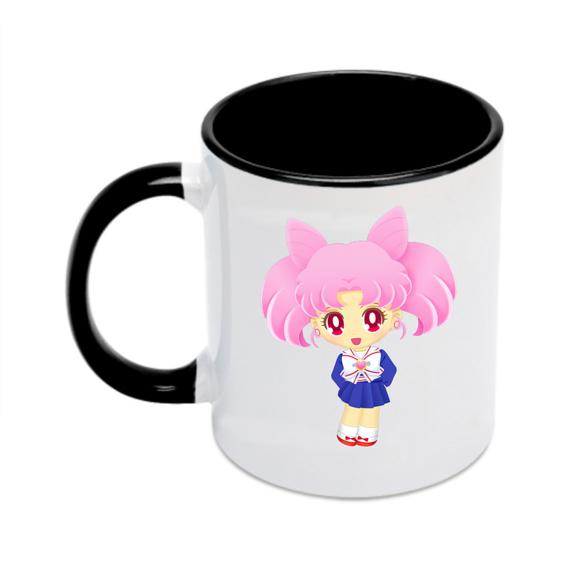 （画像用） 美少女戦士セーラームーン ちびうさ Sailor Moon Chibiusa Tsukino Usagi Small Lady Serenity カラーマグカップ