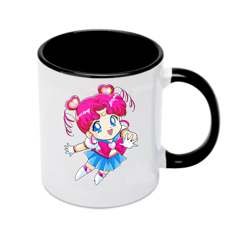 （画像用） 美少女戦士セーラームーン ちびうさ Sailor Moon Chibiusa Tsukino Usagi Small Lady Serenity カラーマグカップ