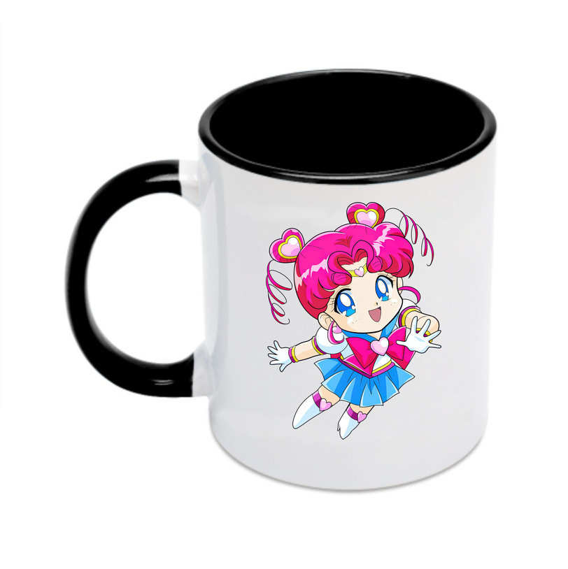 （画像用） 美少女戦士セーラームーン ちびうさ Sailor Moon Chibiusa Tsukino Usagi Small Lady Serenity カラーマグカップ