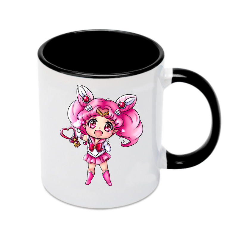 （画像用） 美少女戦士セーラームーン ちびうさ Sailor Moon Chibiusa Tsukino Usagi Small Lady Serenity カラーマグカップ