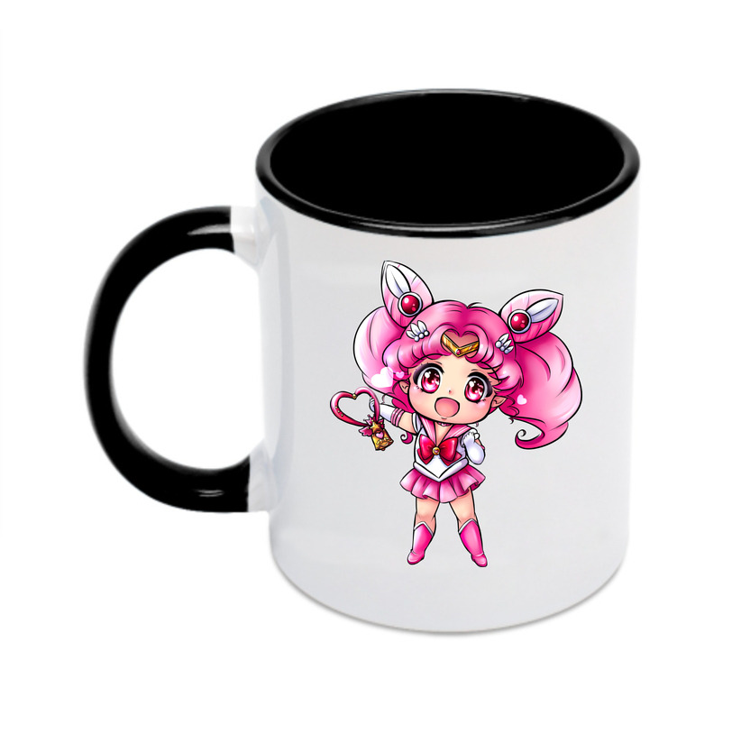 （画像用） 美少女戦士セーラームーン ちびうさ Sailor Moon Chibiusa Tsukino Usagi Small Lady Serenity カラーマグカップ