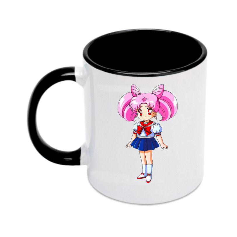 （画像用） 美少女戦士セーラームーン ちびうさ Sailor Moon Chibiusa Tsukino Usagi Small Lady Serenity カラーマグカップ