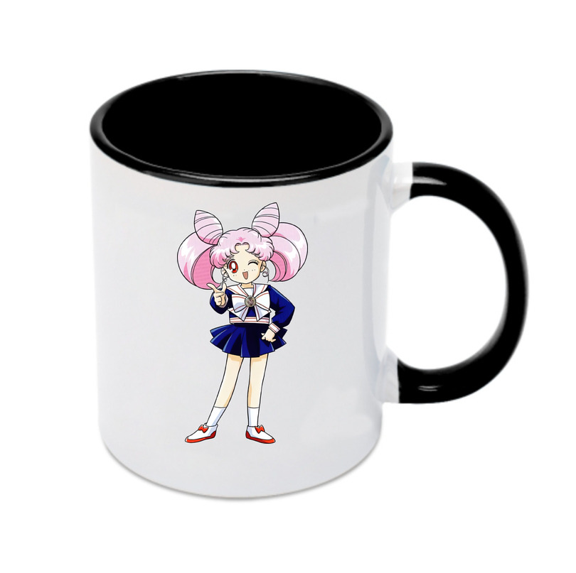 （画像用） 美少女戦士セーラームーン ちびうさ Sailor Moon Chibiusa Tsukino Usagi Small Lady Serenity カラーマグカップ