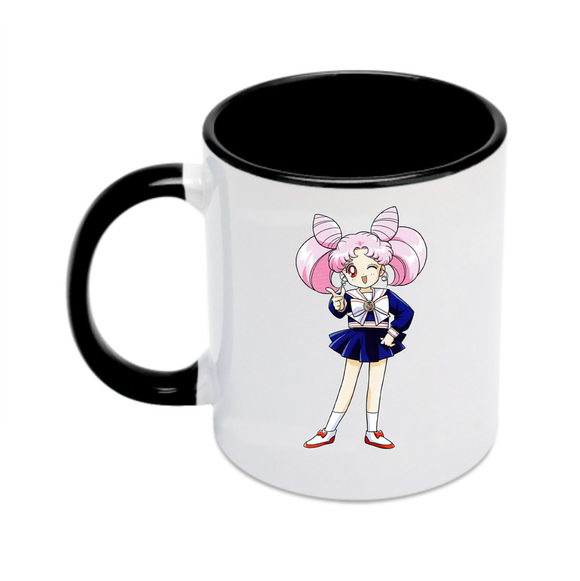 （画像用） 美少女戦士セーラームーン ちびうさ Sailor Moon Chibiusa Tsukino Usagi Small Lady Serenity カラーマグカップ