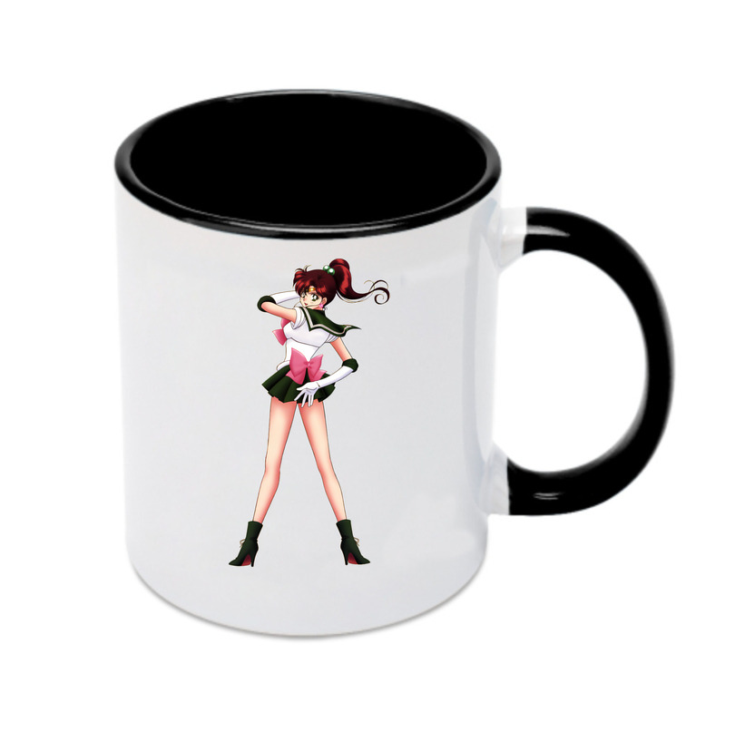 （画像用） 美少女戦士セーラームーン 木野 まこと きの まこと Sailor Moon Kino Makoto （セーラージュピター；Sailor Jupiter） カラーマグカップ