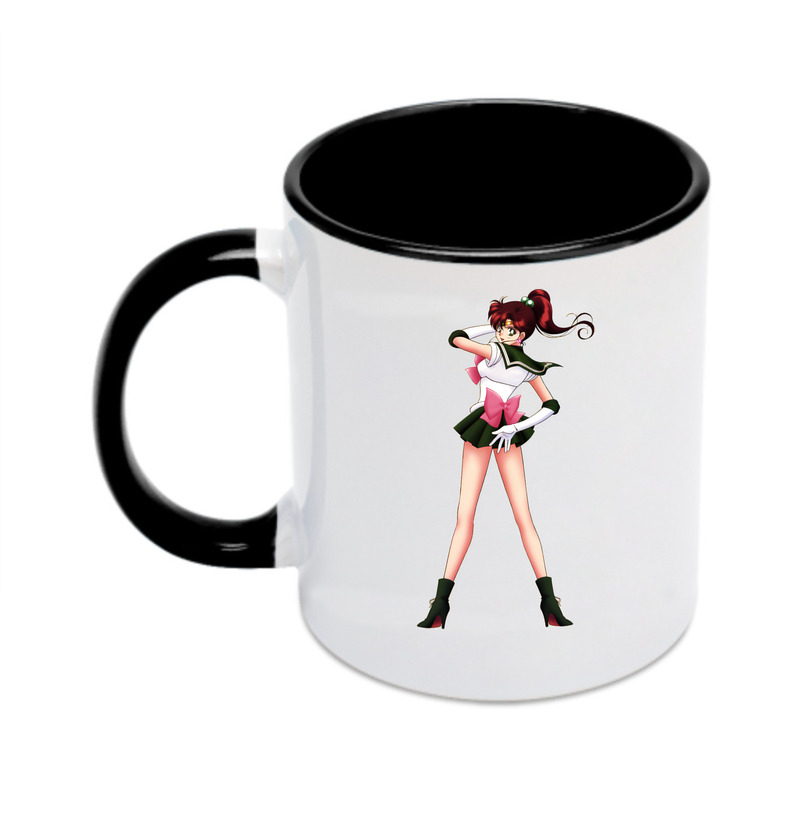 （画像用） 美少女戦士セーラームーン 木野 まこと きの まこと Sailor Moon Kino Makoto （セーラージュピター；Sailor Jupiter） カラーマグカップ