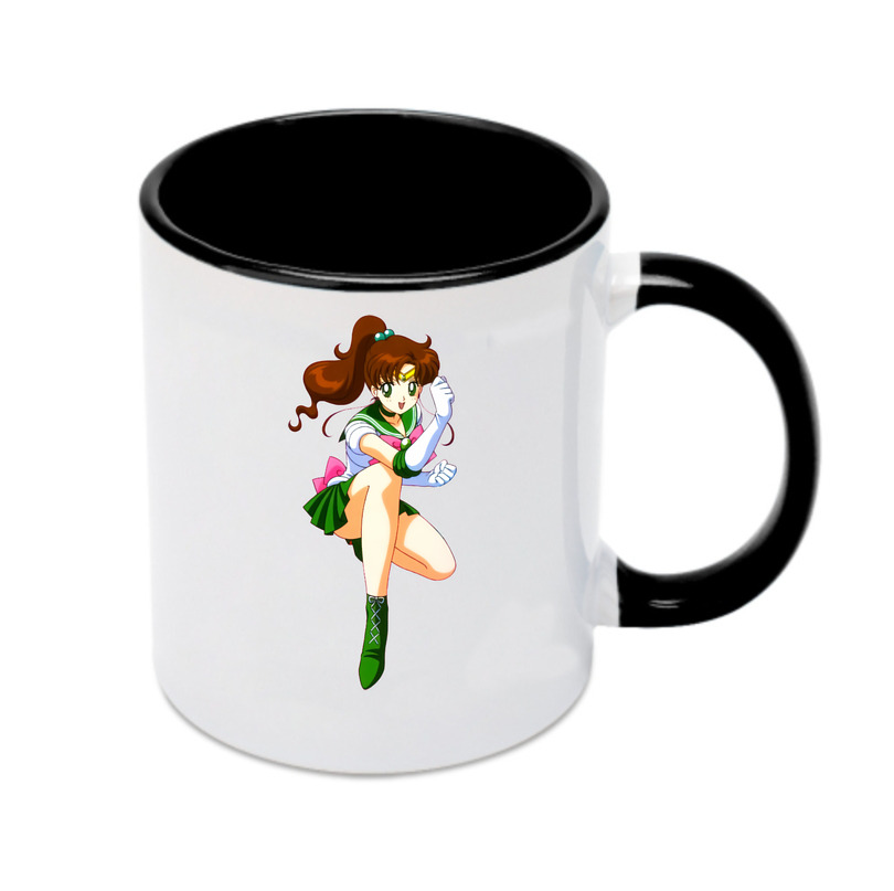 （画像用） 美少女戦士セーラームーン 木野 まこと きの まこと Sailor Moon Kino Makoto （セーラージュピター；Sailor Jupiter） カラーマグカップ