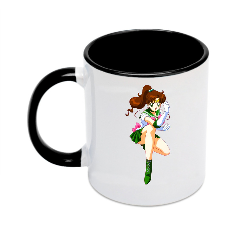 （画像用） 美少女戦士セーラームーン 木野 まこと きの まこと Sailor Moon Kino Makoto （セーラージュピター；Sailor Jupiter） カラーマグカップ