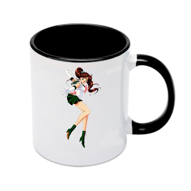 （画像用） 美少女戦士セーラームーン 木野 まこと きの まこと Sailor Moon Kino Makoto （セーラージュピター；Sailor Jupiter） カラーマグカップ